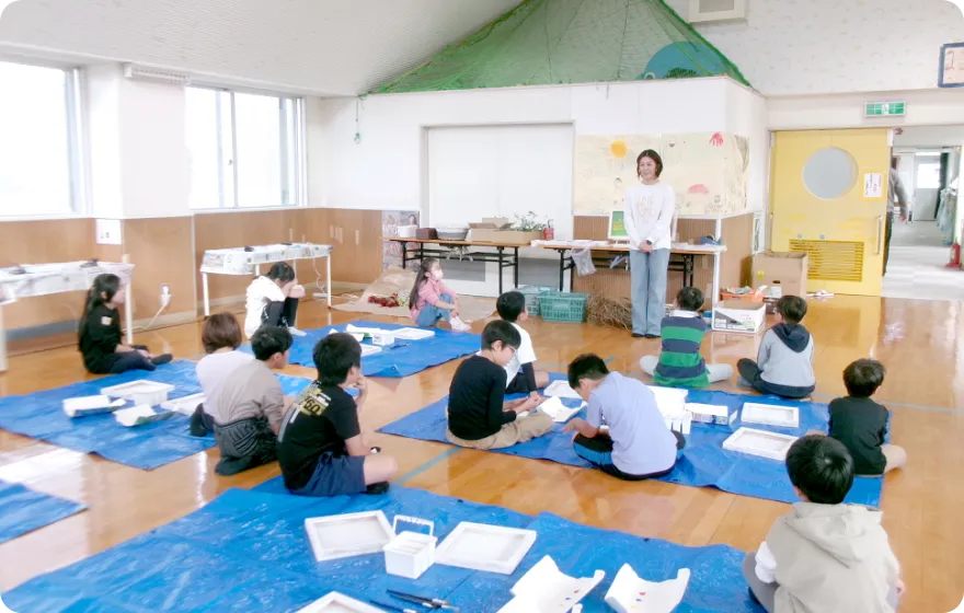 友遊クラブでの活動の様子